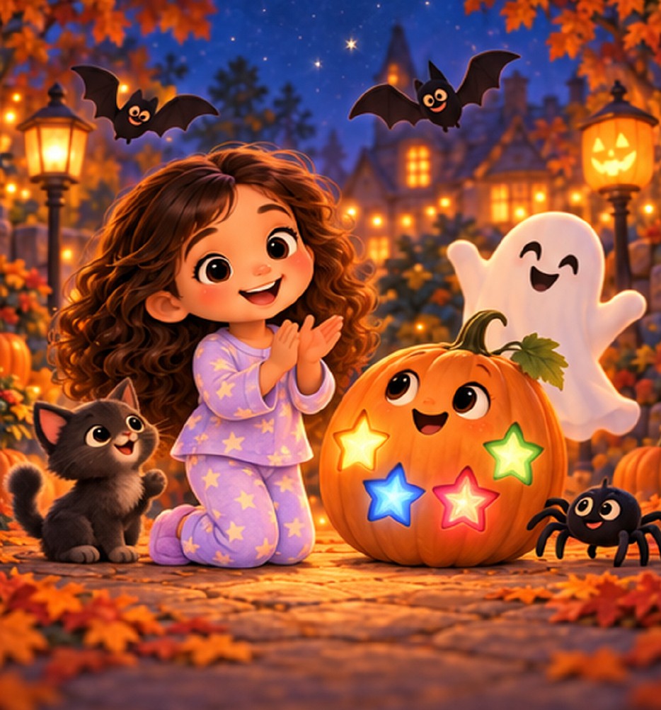 Luna and her friends smile after the parade